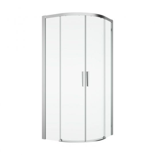 Pusapvalė dušo kabina DIVERA D22SRB55 900 chromas/clear RONAL, D22SRB550905007