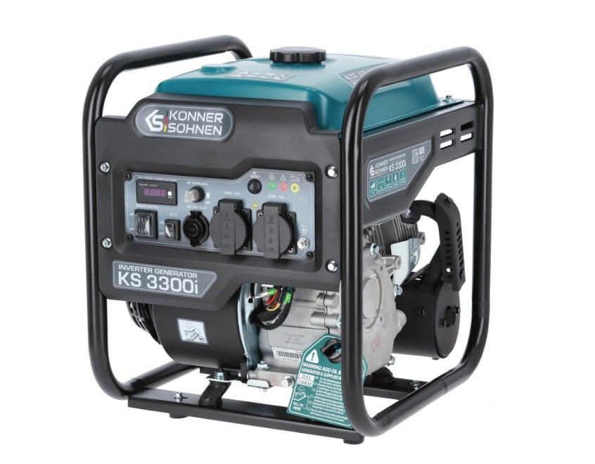 Benzininis inverterinis generatorius Könner amp Söhnen KS 3300i, 3kW 230V Benzininis inverterinis generatorius Könner amp Söhnen KS 3300i, 3kW 230V