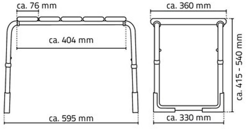 Dušo kėdė Ridder, A172117