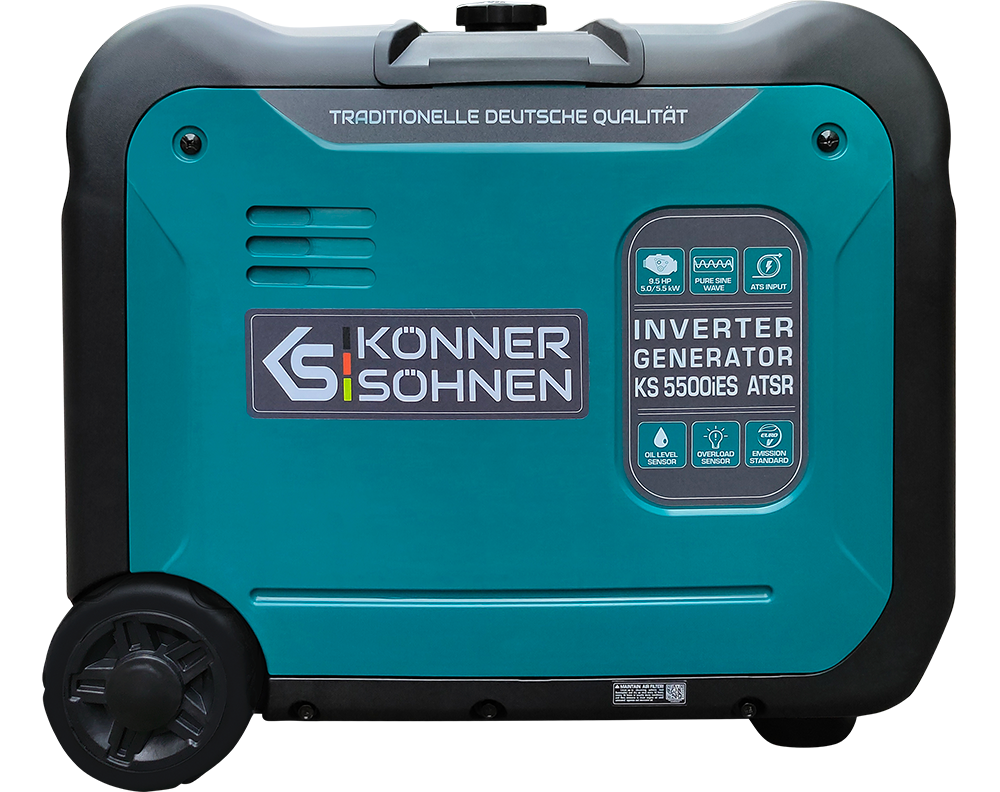 Inverterinis benzininis generatorius 5,0 kW KS 5500iE S ATSR KONNER & SOHNEN Inverterinis benzininis generatorius 5,0 kW KS 5500iE S ATSR KONNER & SOHNEN