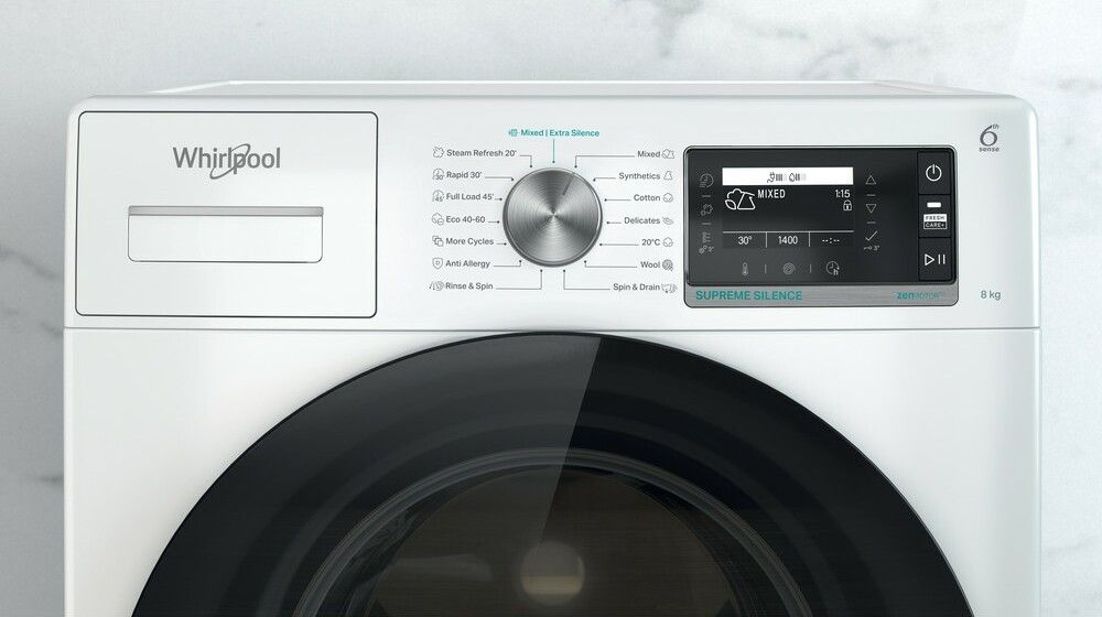 Skalbimo mašina Whirlpool W6XW845WBEE