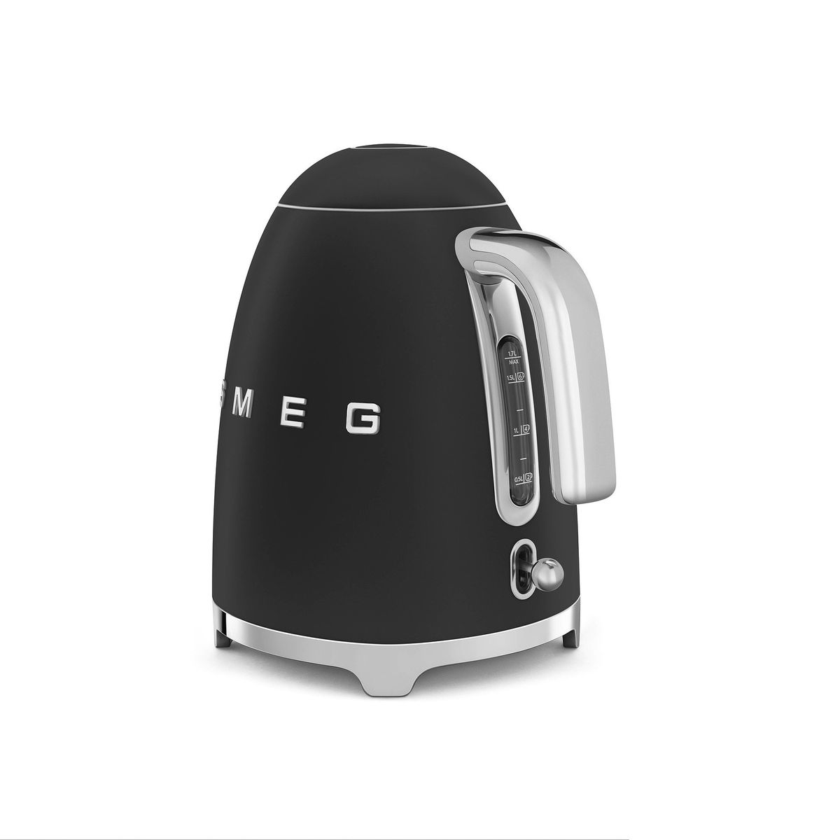 SMEG elektrinis virdulys, 1,7 l, KLF03BLMEU, (juoda matinė)