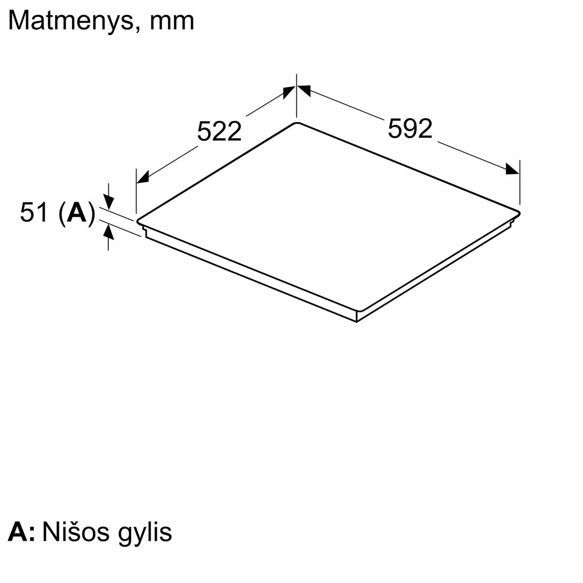 Įmontuojama indukcinė kaitlentė Neff T56FHS1L0 Įmontuojama indukcinė kaitlentė Neff T56FHS1L0
