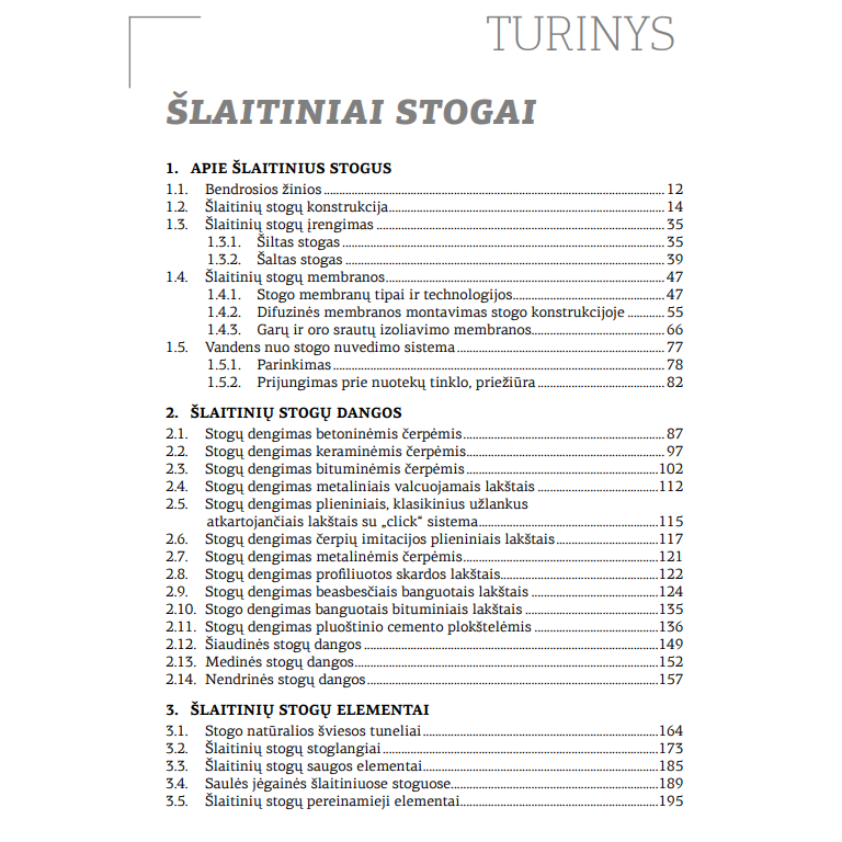 Knyga "Statybų vadovas STOGAI"