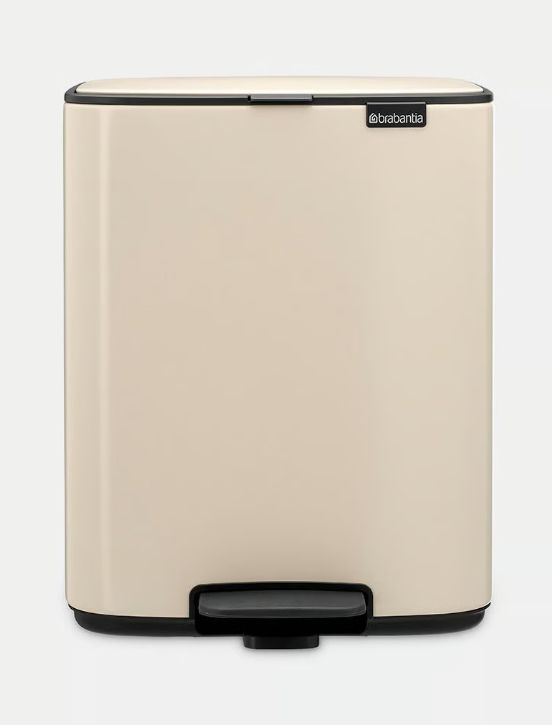 Šiukšlių dėžė Brabantia Bo, 12L., Soft Beige, 238024