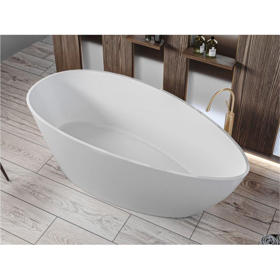 Lieto akmens vonia Bathesa ARTA 150x85 cm Lieto akmens vonia Bathesa ARTA 150x85 cm
