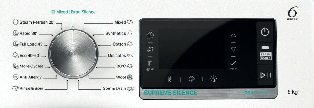 Skalbimo mašina Whirlpool W6XW845WBEE