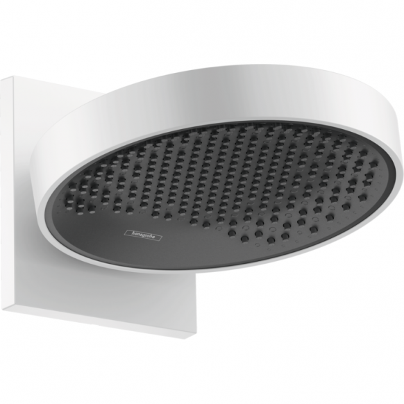 Dušo galva Hansgrohe Rainfinity EcoSmart 250 1 jet montuojama prie sienos, balta matinė 26227700