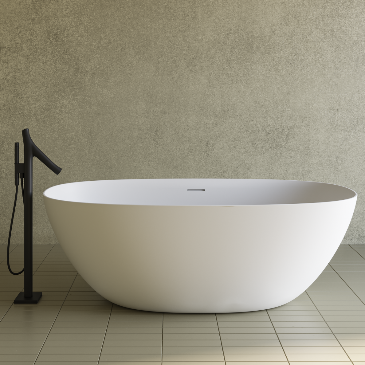 Lieto akmens vonia Bathesa Olbia 170x80 cm