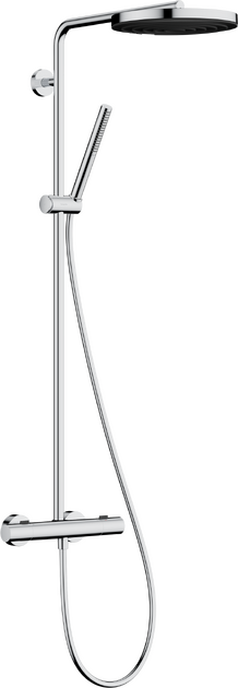 Dušo sistema HANSGROHE Pulsify S Puro 260 1jet su Ecostat Fine termostatu, chromo, 24222000 Dušo sistema HANSGROHE Pulsify S Puro 260 1jet su Ecostat Fine termostatu, chromo, 24222000