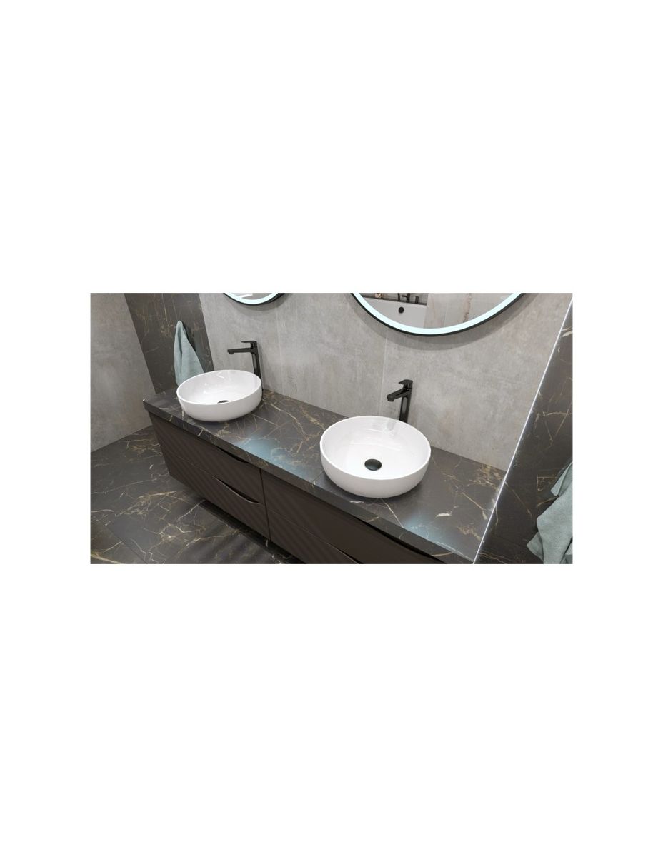 Pastatomas praustuvas CORDOBA SLIM 415x415mm Lavita, 5908211479422
