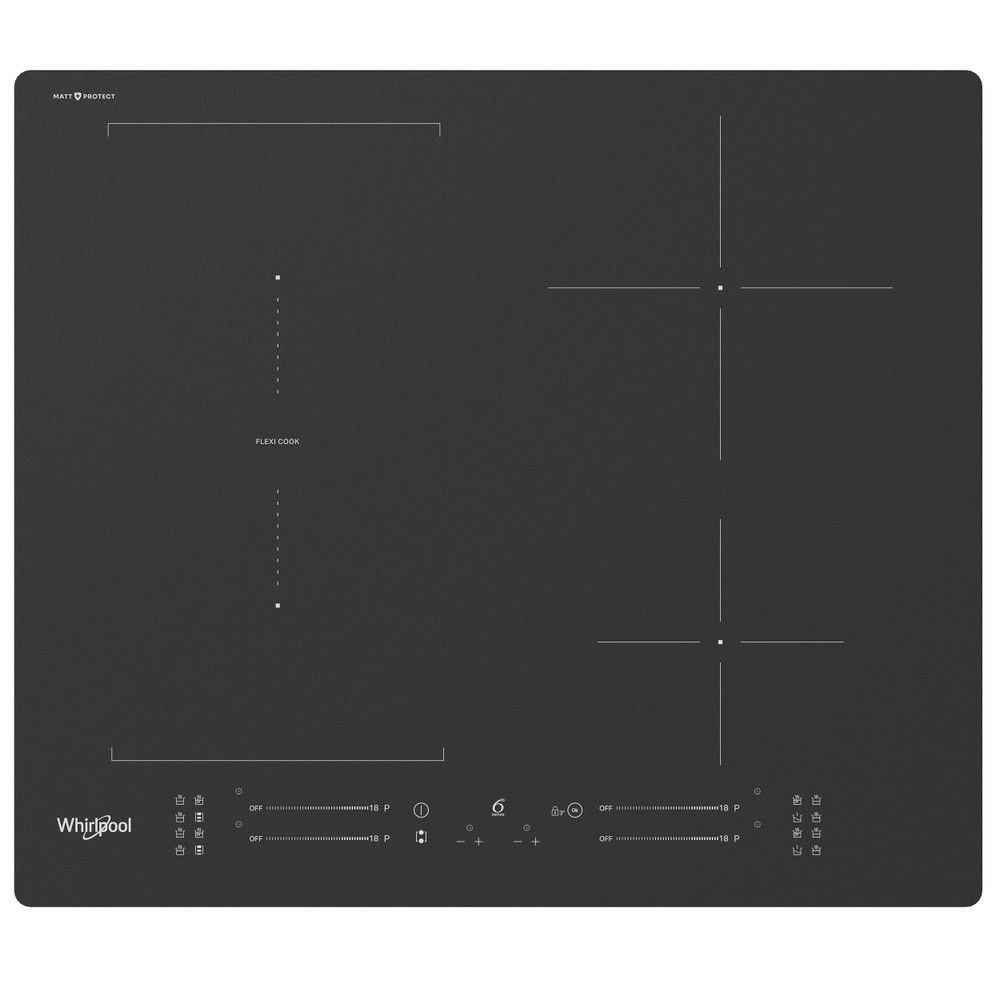 Įmontuojama indukcinė kaitlentė Whirpool WF S7560NE BM Įmontuojama indukcinė kaitlentė Whirpool WF S7560NE BM