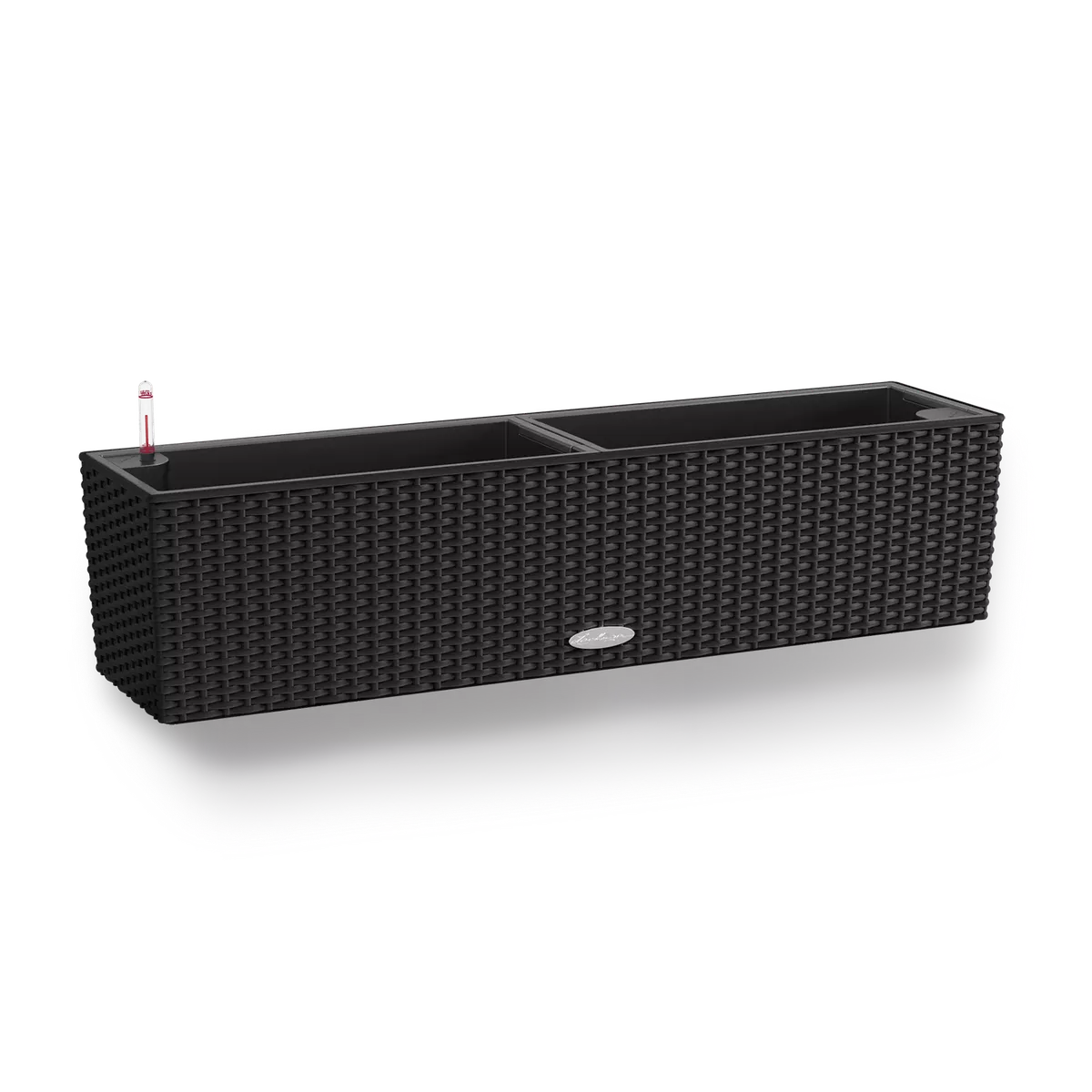 Vazonas Lechuza BALCONERA Cottage 80 grafito juoda, 15619