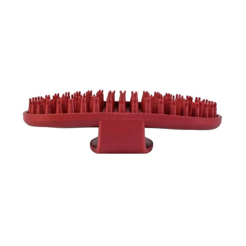PET NOVA augintinių guminis vonios šepetys 13x8cm, GRO-BATHING-BRU