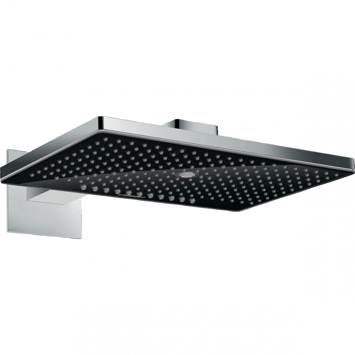 Potinkinė dušo galva Hansgrohe Rainmaker Select 460 3 jet su laikikliu 450, juoda 24007600