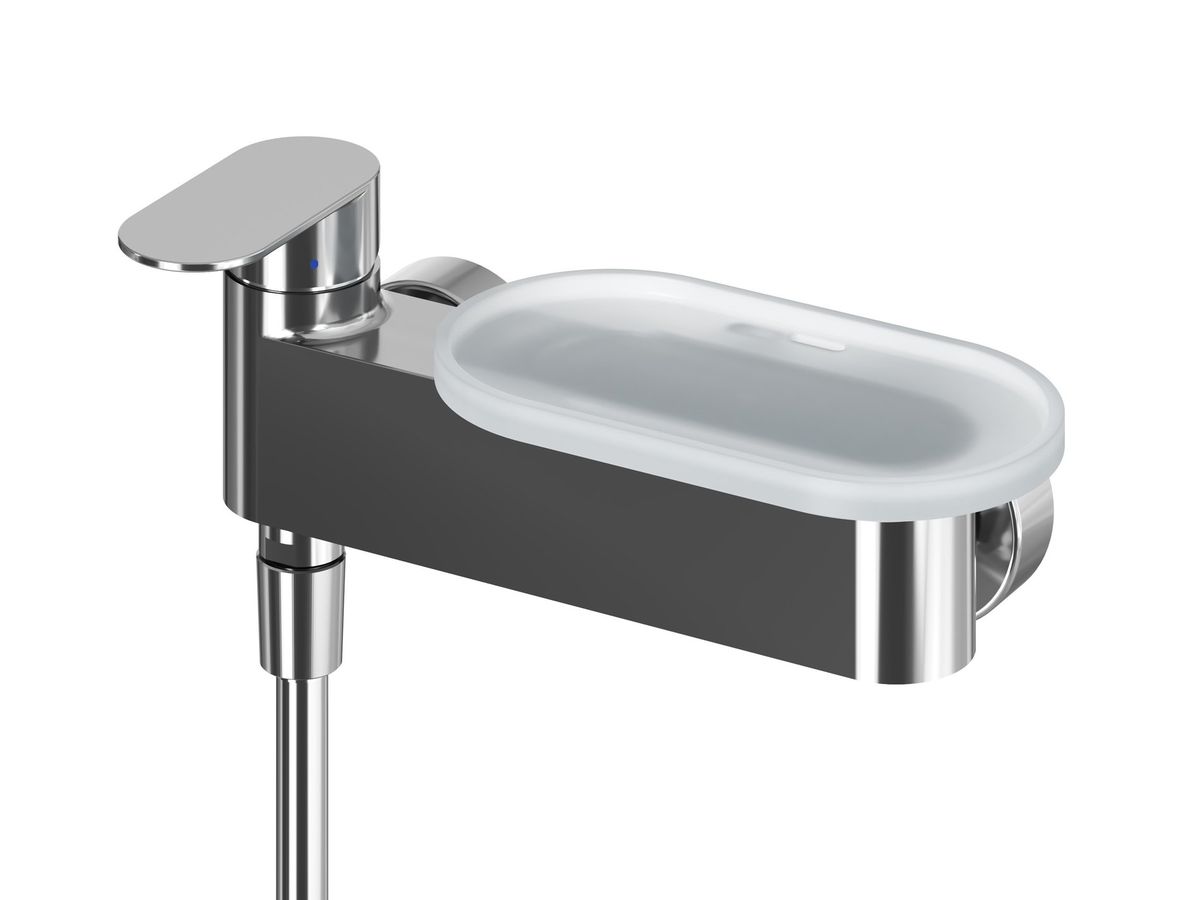 Lentynėlė Ravak Chrome II vonios ir dušo maišytuvui, X07P1237 Lentynėlė Ravak Chrome II vonios ir dušo maišytuvui, X07P1237