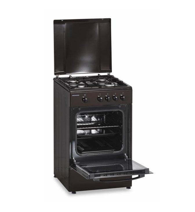 Dujinė viryklė HFSC-SME50BRW HEINNER Dujinė viryklė HFSC-SME50BRW HEINNER