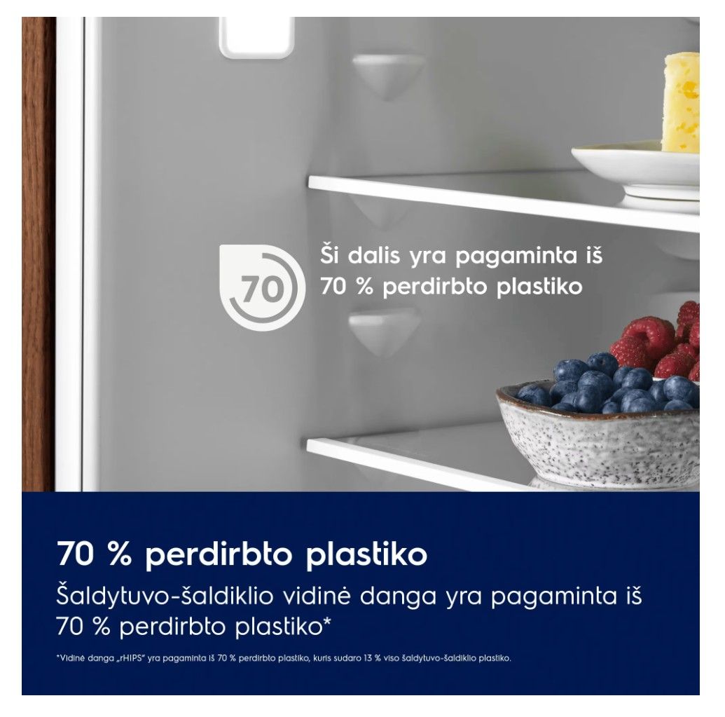 Šaldytuvas Electrolux E8MNCC18S