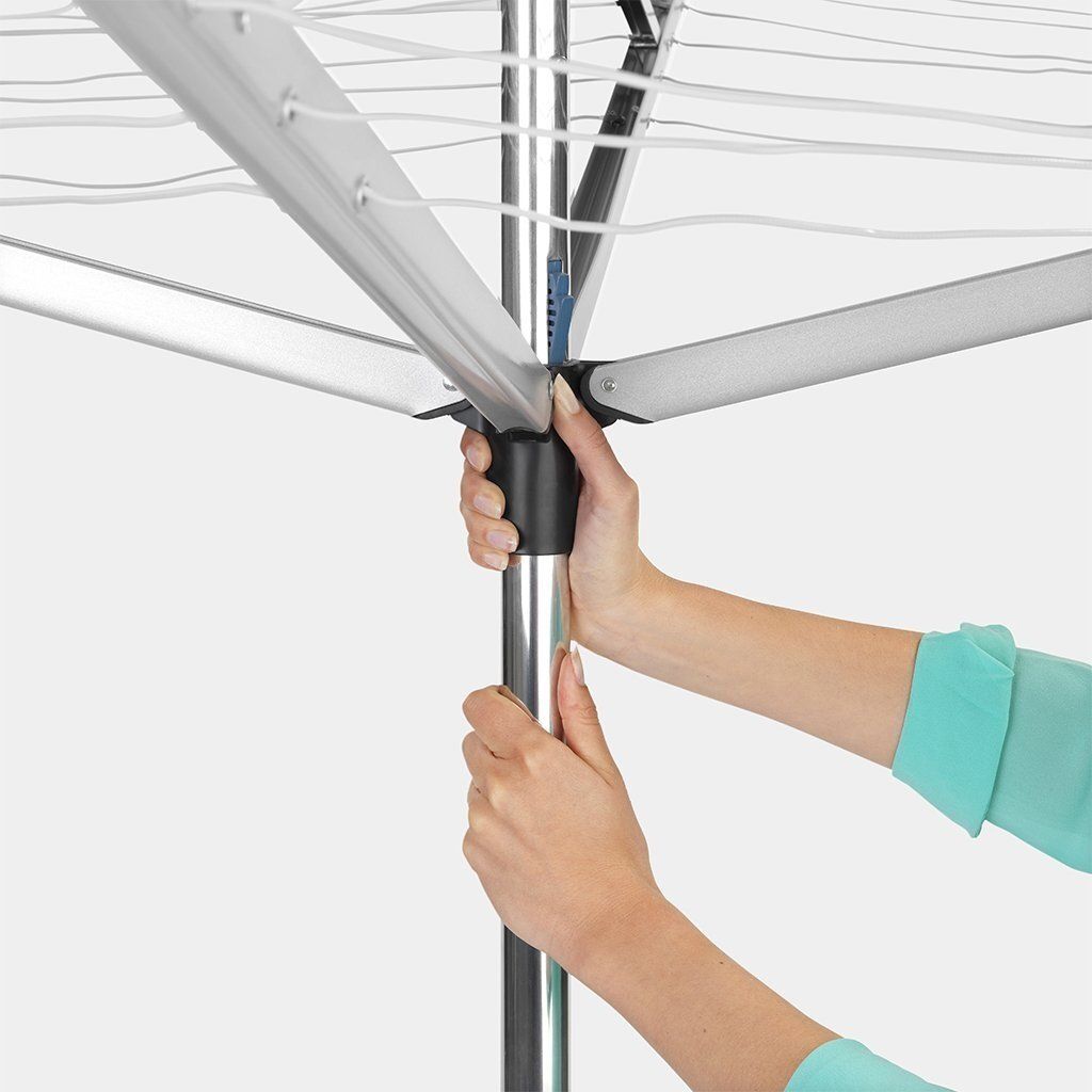 Lauko džiovykla Brabantia Topspinner 60 m (Metalinis strypas)