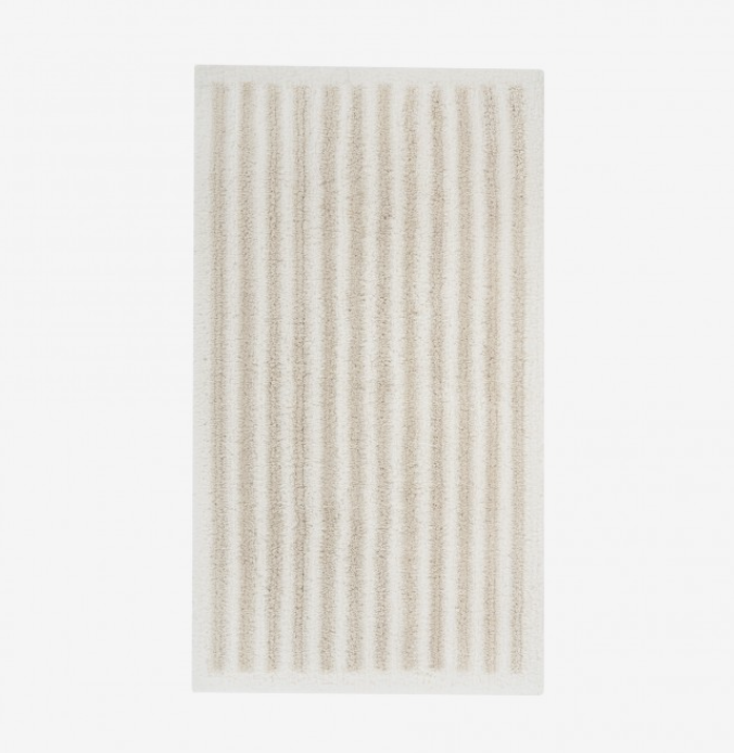 Vonios kilimėlis DOURO 60x100cm, fog/snow, 1002292910001/60