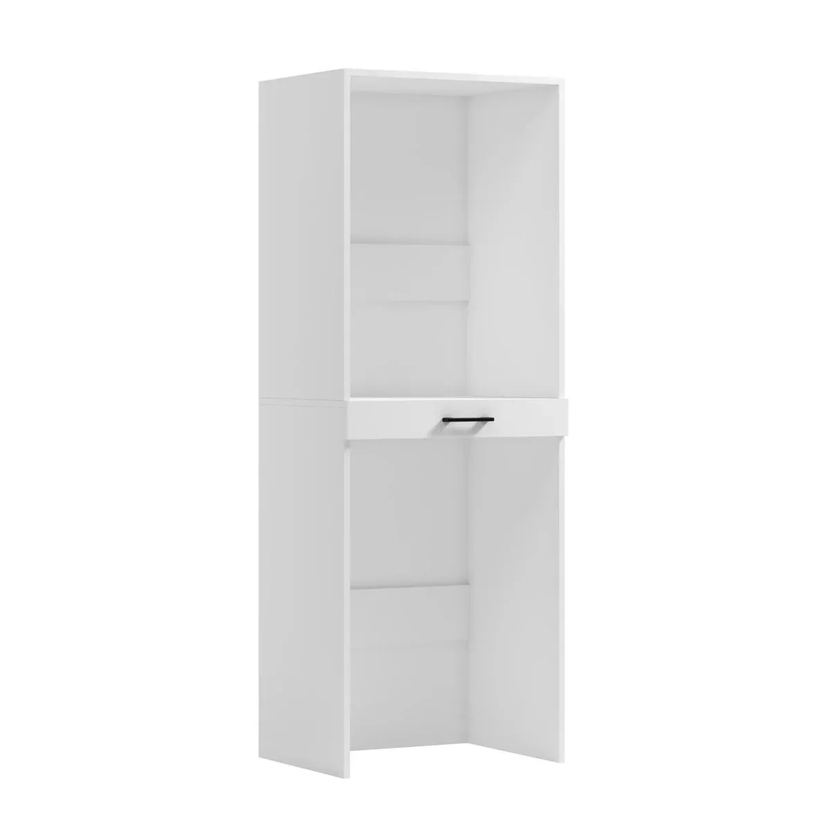 Spintelė OLTINO skalbimo mašinai ir džiovyklei, baltos sp., 56401 Spintelė OLTINO skalbimo mašinai ir džiovyklei, baltos sp., 56401