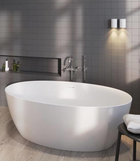 Laisvai pastatoma vonia Riho Beta 170x82 cm su sifonu