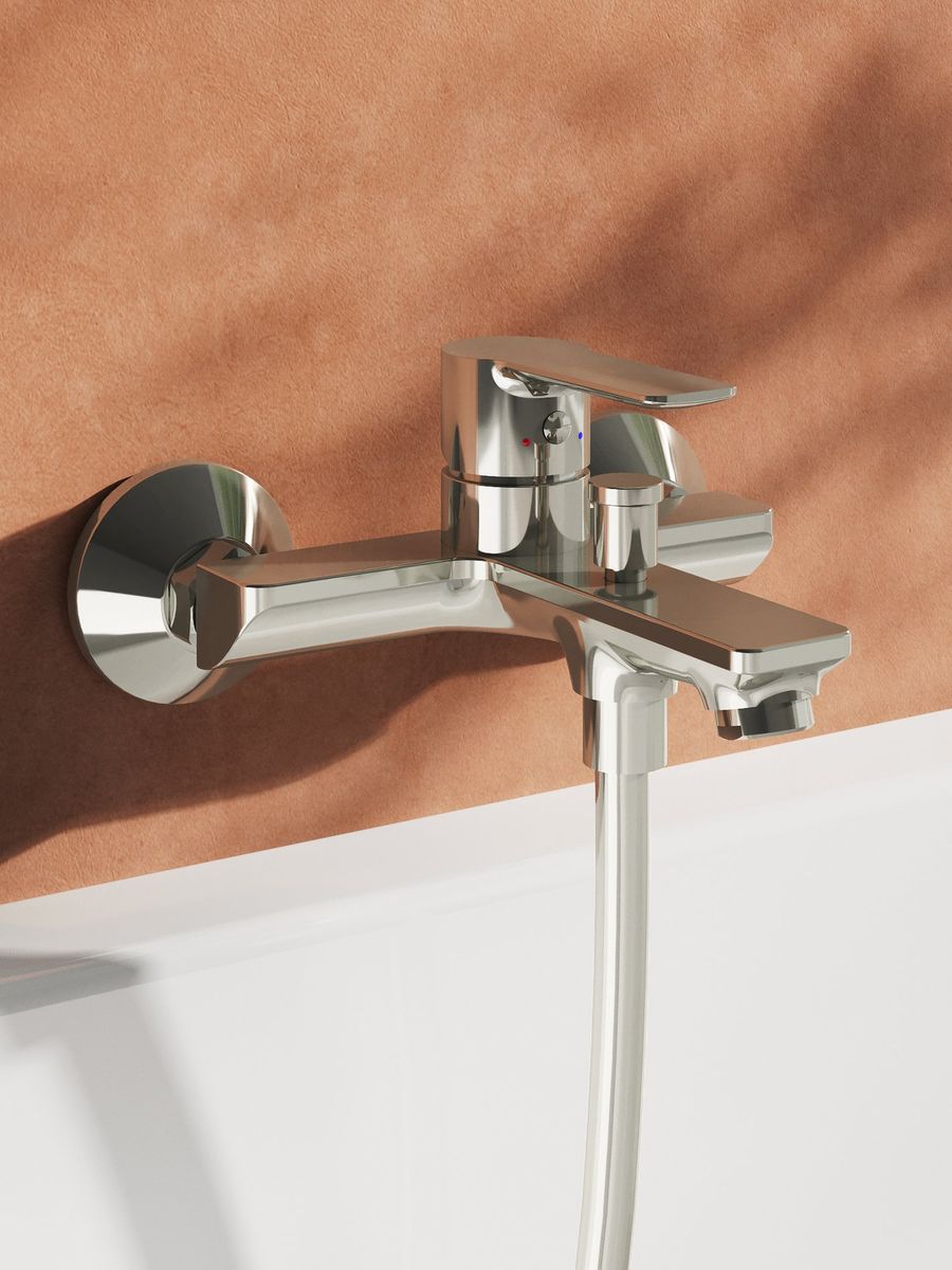 Vonios maišytuvas SL 022.00CR Bath tap w/o set, chrom X070485