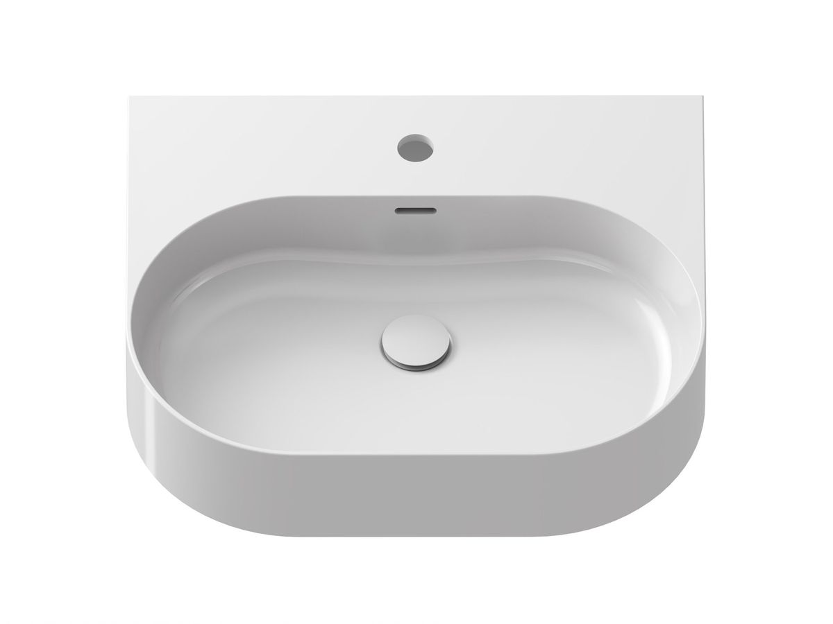 Keraminis praustuvas Ravak Ceramic Slim Wall O 55 N, baltas, XJX01155008