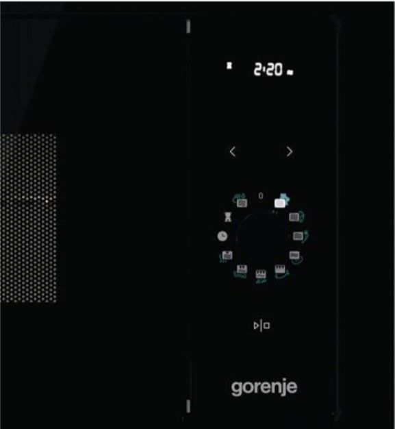 Mikrobangų krosnelė su griliumi GORENJE BM235G1SYB, juoda