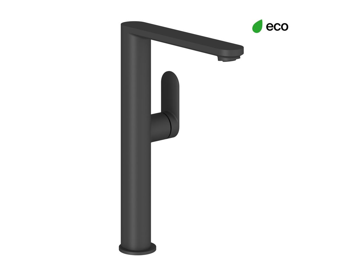 Praustuvo maišytuvas 300 mm be dugno vožtuvo, Ravak CR II 015.22BL, juodas, X070591