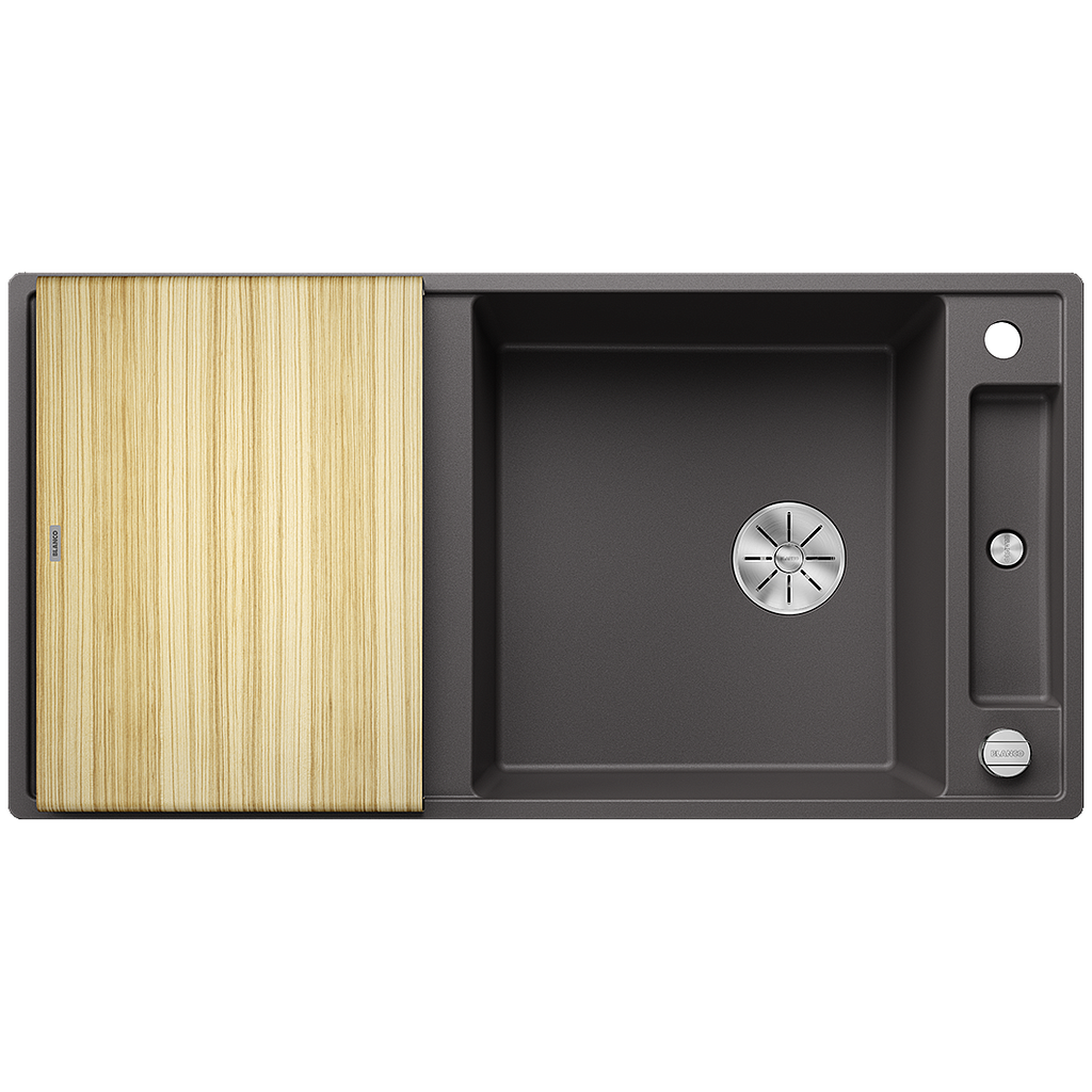 Silgranitinė plautuvė BLANCO AXIA III XL 6 S SILG PDUR Pilka Z.ES InFino M.AF