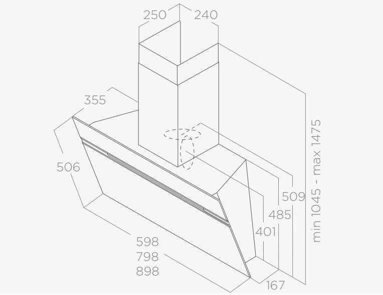 Gartraukis ELICA STRIPE @ BL/A/90