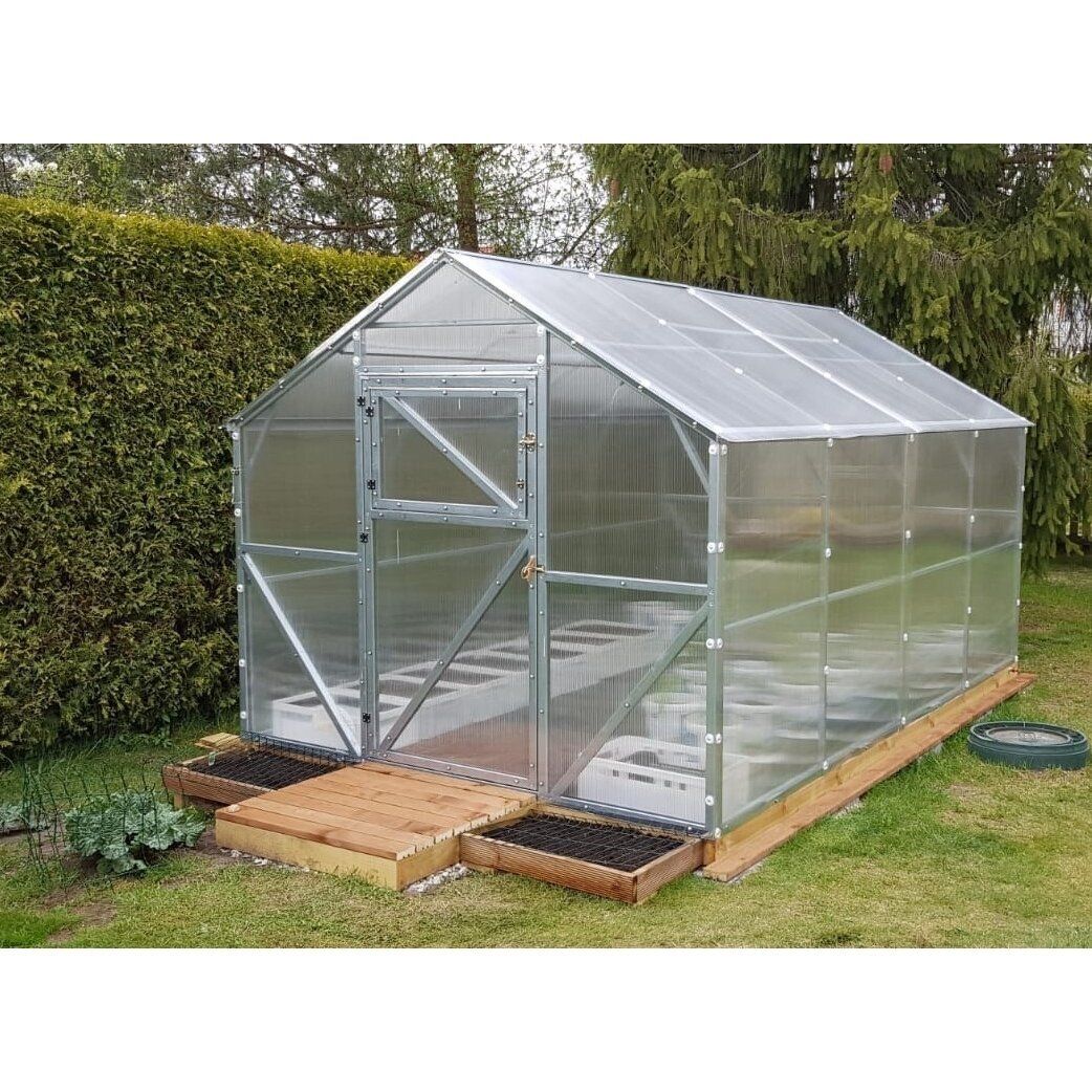 Šiltnamis COMFORT (plotis 2m) danga 4mm, 6m