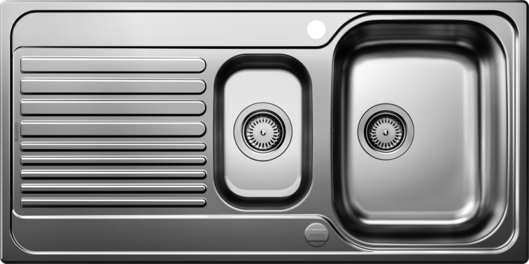 Plieninė plautuvė BLANCO TIPO II 6 S RV SST NATURAL M.AF