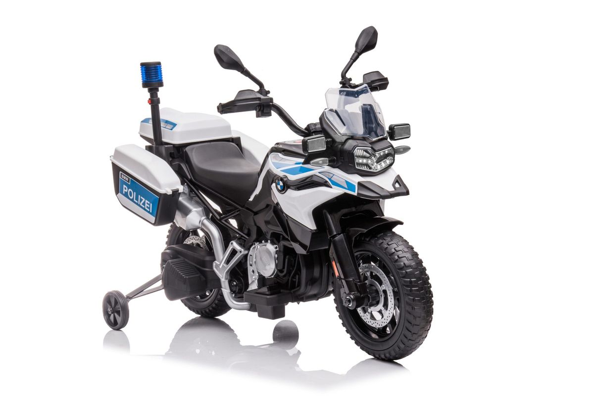 Vaikiškas elektrinis policijos motociklas HATIS "BMW F850 GS" Vaikiškas elektrinis policijos motociklas HATIS "BMW F850 GS"