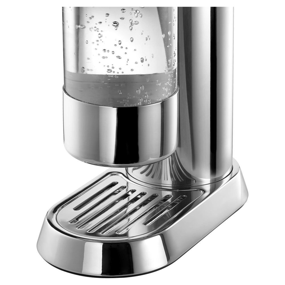 Gazuotų gėrimų gaminimo aparatas SodaStream, nerūdijantis plienas