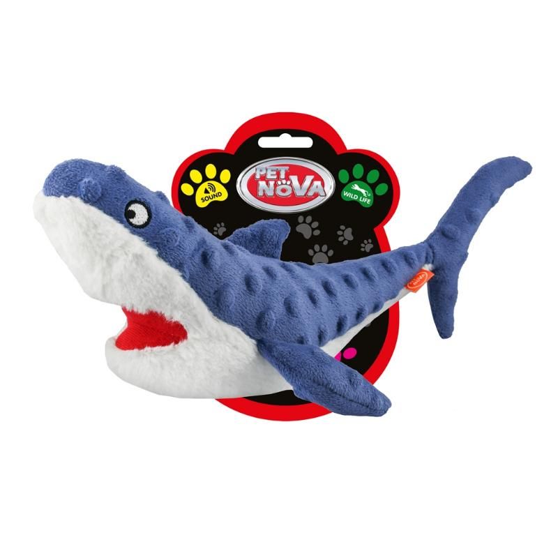 PET NOVA pliušinis ryklys 32cm (6), PLU-SHARK