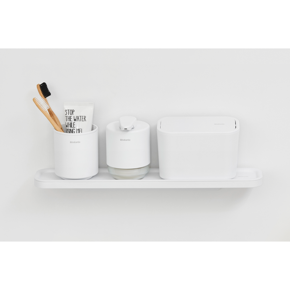 Vonios lentynėlė Brabantia MindSet, Mineral Fresh White, 303548