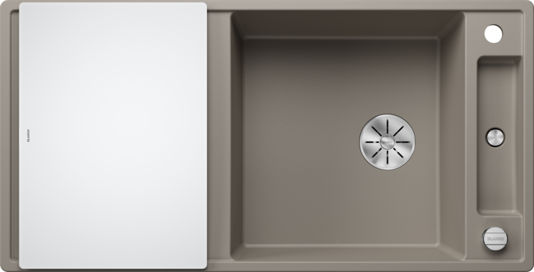 Silgranitinė plautuvė BLANCO AXIA III XL 6 S SILG PDUR Tartufo Z.GL InFino M.AF