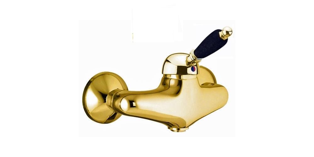 Maišytuvas dušui IMPERIAL BLACK be dušo k-to, auksas, 89OO5120