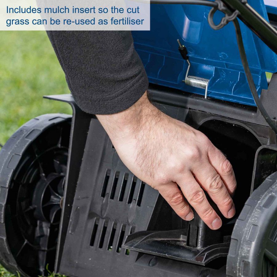 Akumuliatorinė vejapjovė BC-MP320-X 20V, korpusas, Scheppach, be akumuliatoriaus ir įkroviklio