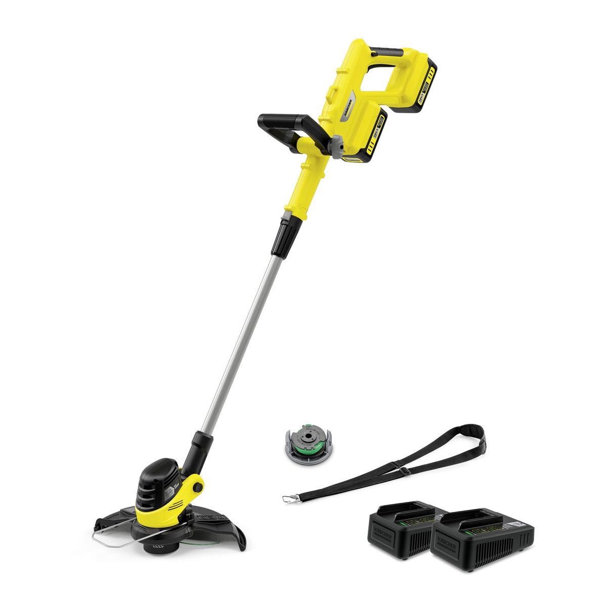 Akumuliatorinė žoliapjovė Karcher LTR 3-18 DUAL BATTERY SET, 1.445-451.0 (su baterija ir įkrovikliu) Akumuliatorinė žoliapjovė Karcher LTR 3-18 DUAL BATTERY SET, 1.445-451.0 (su baterija ir įkrovikliu)