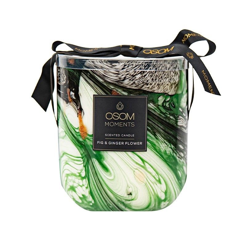 Aromatinė žvakė OSOM Moments Fig & Ginger Flower 1200 g, OSOM2331A