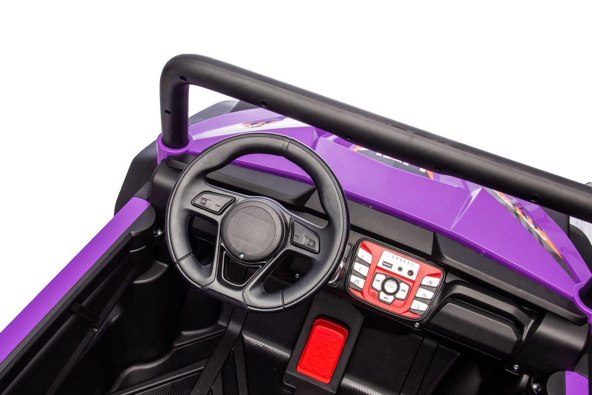 Vaikiškas elektrinis bagis HATIS, violetinis Vaikiškas elektrinis bagis HATIS, violetinis