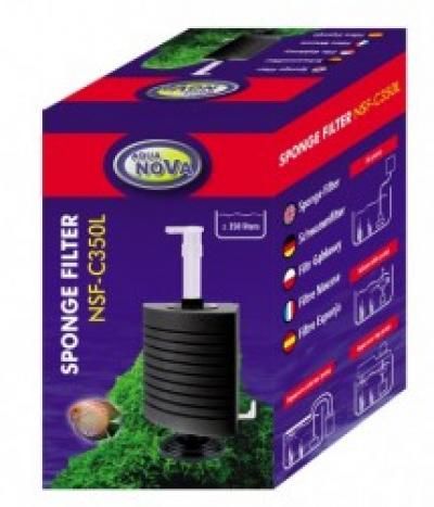AQUA NOVA kampinis kempininis filtras iki 350l, NSF-C350L