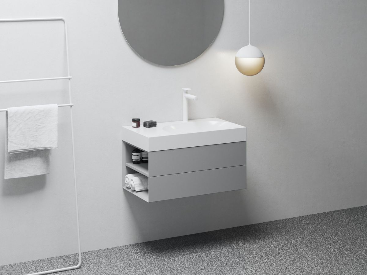 Spintelė po praustuvu Ravak SD Lite 80 K Smoke Grey X000001877