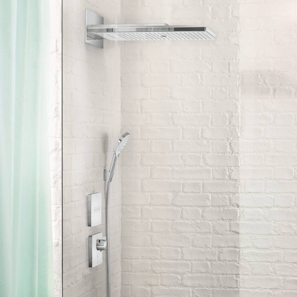 Potinkinė dušo galva Hansgrohe Rainmaker Select 580 3 jet, juoda 24001600