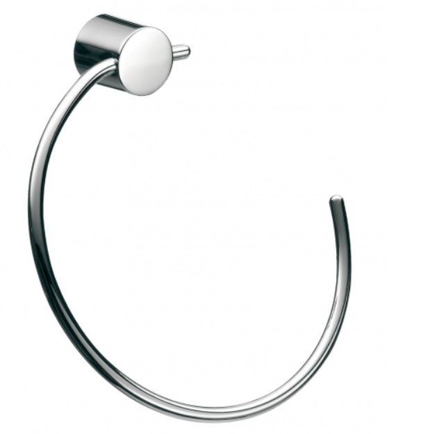 Rankšluosčių laikiklis - žiedas Emco RONDO2, chromas 455500100 Rankšluosčių laikiklis - žiedas Emco RONDO2, chromas 455500100