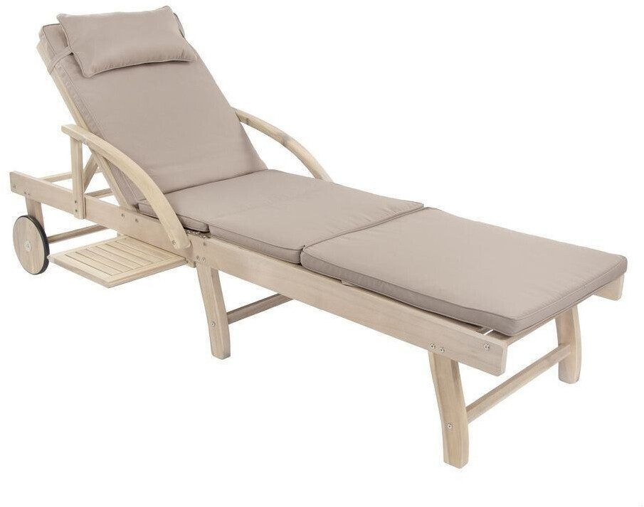 Sulankstomas gultas „St. Tropez“, smėlio spalvos Sulankstomas gultas „St. Tropez“, smėlio spalvos