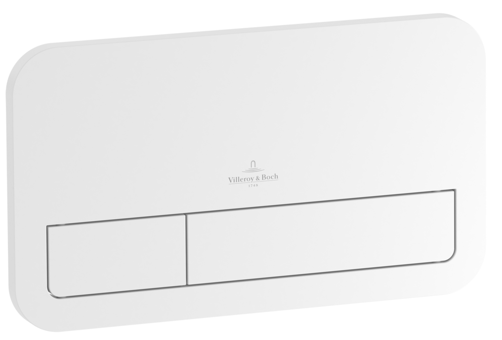 Komplektas: rėmas Villeroy & Boch ViConnect su balta plokštele ir unitazas Villeroy & Boch Subway 2.0 Rimless su Soft Close dangčiu